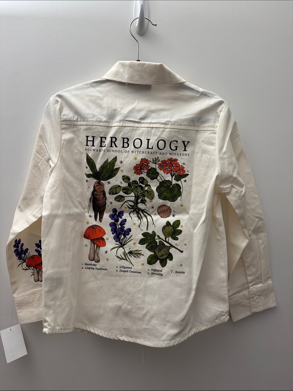 Harry Potter Herbology Button Down Shirt